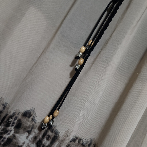 Maurices Black and Tan Strapless Maxi Dress - Picture 8 of 16